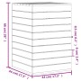 Wäschekorb aus massivem Kiefernholz 44x44x66 cm von vidaXL, Wäschekörbe - Ref: Foro24-832317, Preis: 85,93 €, Rabatt: %