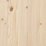 Perchero con zapatero madera maciza de pino 113x40x157,5 cm