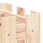 Raised garden bed with solid pine wood fence 100x30x30cm by vidaXL, Pots and planters - Ref: Foro24-832472, Price: 26,27 €, D...