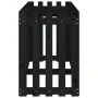 Raised garden bed with black pine wood fence 200x50x70cm by vidaXL, Pots and planters - Ref: Foro24-832514, Price: 75,52 €, D...