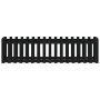 Arriate elevado jardín con valla madera pino negro 200x50x50cm de vidaXL, Maceteros y jardineras - Ref: Foro24-832509, Precio...