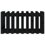 Arriate elevado jardín con valla madera pino negro 100x50x50cm de vidaXL, Maceteros y jardineras - Ref: Foro24-832479, Precio...
