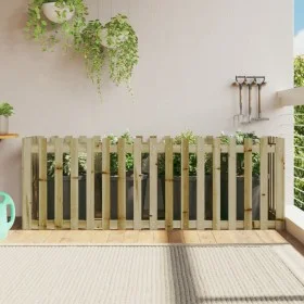 Raised garden bed fence impregnated pine wood 200x50x70cm by vidaXL, Pots and planters - Ref: Foro24-832516, Price: 66,99 €, ...