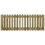 Raised garden bed fence impregnated pine wood 200x50x70cm by vidaXL, Pots and planters - Ref: Foro24-832516, Price: 70,01 €, ...