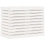 Cesto para la ropa sucia madera maciza pino blanco 88,5x44x66cm de vidaXL, Cestas para ropa - Ref: Foro24-832320, Precio: 118...