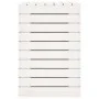 Cesto para la ropa sucia madera maciza pino blanco 88,5x44x66cm de vidaXL, Cestas para ropa - Ref: Foro24-832320, Precio: 118...