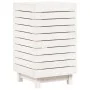 Laundry basket solid white pine wood 44x44x76 cm by vidaXL, Laundry baskets - Ref: Foro24-832322, Price: 80,44 €, Discount: %