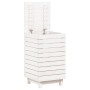 Wäschekorb aus massivem weißem Kiefernholz, 44 x 44 x 76 cm von vidaXL, Wäschekörbe - Ref: Foro24-832322, Preis: 80,44 €, Rab...