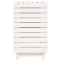 Wäschekorb aus massivem weißem Kiefernholz, 44 x 44 x 76 cm von vidaXL, Wäschekörbe - Ref: Foro24-832322, Preis: 80,44 €, Rab...