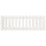 Raised garden bed with white pine wood fence 150x50x50cm by vidaXL, Pots and planters - Ref: Foro24-832493, Price: 55,01 €, D...