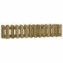 Raised garden bed fence impregnated pine wood 150x30x30cm by vidaXL, Pots and planters - Ref: Foro24-832491, Price: 38,85 €, ...