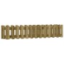 Raised garden bed fence impregnated pine wood 150x30x30cm by vidaXL, Pots and planters - Ref: Foro24-832491, Price: 38,85 €, ...