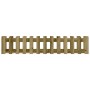 Raised garden bed fence impregnated pine wood 150x30x30cm by vidaXL, Pots and planters - Ref: Foro24-832491, Price: 38,85 €, ...