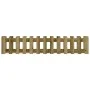 Raised garden bed fence impregnated pine wood 150x30x30cm by vidaXL, Pots and planters - Ref: Foro24-832491, Price: 38,85 €, ...