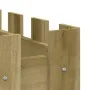 Raised garden bed fence impregnated pine wood 150x30x30cm by vidaXL, Pots and planters - Ref: Foro24-832491, Price: 38,85 €, ...