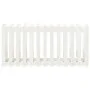 Raised garden bed with white pine wood fence 150x50x70cm by vidaXL, Pots and planters - Ref: Foro24-832498, Price: 63,56 €, D...