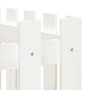 Hochbeet mit weißem Kiefernholzzaun, 150 x 50 x 70 cm von vidaXL, Töpfe und Pflanzgefäße - Ref: Foro24-832498, Preis: 64,17 €...