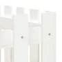 Raised garden bed with white pine wood fence 150x50x70cm by vidaXL, Pots and planters - Ref: Foro24-832498, Price: 63,56 €, D...