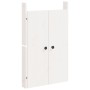 Puertas de cocina exterior 2 uds madera pino blanco 50x9x82 cm de vidaXL, Puertas de armarios - Ref: Foro24-832360, Precio: 5...