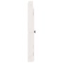 Puertas de cocina exterior 2 uds madera pino blanco 50x9x82 cm de vidaXL, Puertas de armarios - Ref: Foro24-832360, Precio: 5...