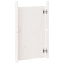 Puertas de cocina exterior 2 uds madera pino blanco 50x9x82 cm de vidaXL, Puertas de armarios - Ref: Foro24-832360, Precio: 5...