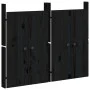 Außenküchentüren 2 Einheiten schwarzes Kiefernholz 50x9x82 cm von vidaXL, Schranktüren - Ref: Foro24-832362, Preis: 42,05 €, ...