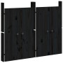 Außenküchentüren 2 Einheiten schwarzes Kiefernholz 50x9x82 cm von vidaXL, Schranktüren - Ref: Foro24-832362, Preis: 42,47 €, ...