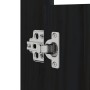 Außenküchentüren 2 Einheiten schwarzes Kiefernholz 50x9x82 cm von vidaXL, Schranktüren - Ref: Foro24-832362, Preis: 42,47 €, ...