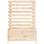 Planter with solid pine wood shelf 79x39.5x114 cm by vidaXL, Pots and planters - Ref: Foro24-832521, Price: 73,85 €, Discount: %