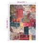 Mehrfarbiger, waschbarer, rutschfester Patchwork-Teppich, 150 x 230 cm von vidaXL, Teppiche - Ref: Foro24-373995, Preis: 41,9...