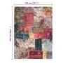 Mehrfarbiger, waschbarer, rutschfester Patchwork-Teppich, 150 x 230 cm von vidaXL, Teppiche - Ref: Foro24-373995, Preis: 35,7...