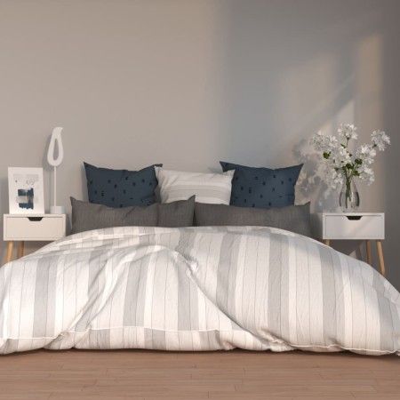 Nachttische 2 Stk. Sperrholz weiß 40x40x56 cm von vidaXL, Nachttische - Ref: Foro24-326796, Preis: 97,36 €, Rabatt: %