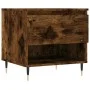 Smoked oak engineered wood coffee table 50x46x50 cm by vidaXL, Coffee table - Ref: Foro24-830902, Price: 36,19 €, Discount: %