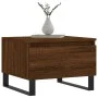 Coffee tables 2 pcs engineered wood brown oak 50x46x35cm by vidaXL, Coffee table - Ref: Foro24-830891, Price: 65,61 €, Discou...