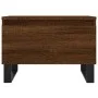 Coffee tables 2 pcs engineered wood brown oak 50x46x35cm by vidaXL, Coffee table - Ref: Foro24-830891, Price: 65,61 €, Discou...