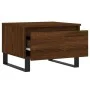 Coffee tables 2 pcs engineered wood brown oak 50x46x35cm by vidaXL, Coffee table - Ref: Foro24-830891, Price: 65,61 €, Discou...