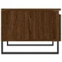 Coffee tables 2 pcs engineered wood brown oak 50x46x35cm by vidaXL, Coffee table - Ref: Foro24-830891, Price: 65,61 €, Discou...