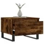 Mesas centro 2 uds madera ingeniería roble ahumado 50x46x35 cm de vidaXL, Mesas de centro - Ref: Foro24-830887, Precio: 63,33...