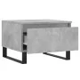 Coffee tables 2 units concrete gray engineered wood 50x46x35 cm by vidaXL, Coffee table - Ref: Foro24-830885, Price: 63,50 €,...