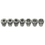 ER11 Spannzangenfutter, 13-teiliges Drehwerkzeug-Set von vidaXL, Klammern und Schrauben - Ref: Foro24-146720, Preis: 36,72 €,...
