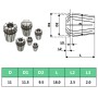 ER11 Spannzangenfutter, 13-teiliges Drehwerkzeug-Set von vidaXL, Klammern und Schrauben - Ref: Foro24-146720, Preis: 36,72 €,...