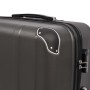Set of rigid suitcases four anthracite units by vidaXL, Suitcases - Ref: Foro24-91195, Price: 136,39 €, Discount: %