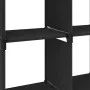 Shelving with 6 black fabric cubes 103x30x72.5 cm by vidaXL, Bookcases and shelves - Ref: Foro24-322606, Price: 23,76 €, Disc...