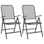 Juego de comedor de jardín 3 pzas malla metálica gris antracita by vidaXL, Garden sets - Ref: Foro24-3211817, Price: 195,32 €...