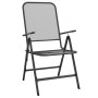 Juego de comedor de jardín 7 pzas malla metálica gris antracita by vidaXL, Garden sets - Ref: Foro24-3211822, Price: 414,49 €...