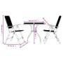 3-teiliges Gartenmöbel-Set aus anthrazitgrauem Metallgitter. von vidaXL, Gartensets - Ref: Foro24-3211817, Preis: 198,57 €, R...