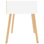 Nachttische 2 Stk. Sperrholz weiß 40x40x56 cm von vidaXL, Nachttische - Ref: Foro24-326796, Preis: 97,36 €, Rabatt: %