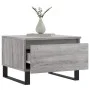 Coffee tables 2 units Sonoma gray engineered wood 50x46x35 cm by vidaXL, Coffee table - Ref: Foro24-830889, Price: 77,14 €, D...