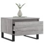 Mesas de centro 2 uds madera ingeniería gris Sonoma 50x46x35 cm de vidaXL, Mesas de centro - Ref: Foro24-830889, Precio: 77,9...