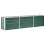 Arriate de jardín de acero galvanizado verde 240x40x45 cm de vidaXL, Maceteros y jardineras - Ref: Foro24-47045, Precio: 58,7...